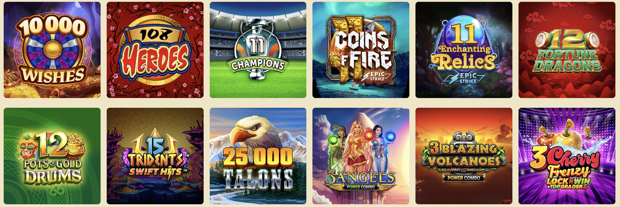 Captain Cooks Casino Slots Selection